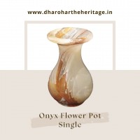 Onyx Flower Vase /Pot Small
